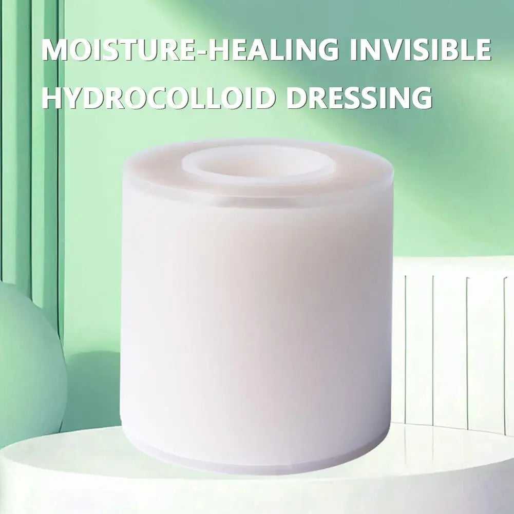 1 Roll Hydrocolloid Roll Invisible Hydrocolloid Dressing with Self-Adhesive Bed Sore Bandages for Wound Care Hydrocolloid Patch