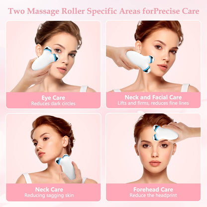 MicroLift device targeted areas: eye, neck, forehead care