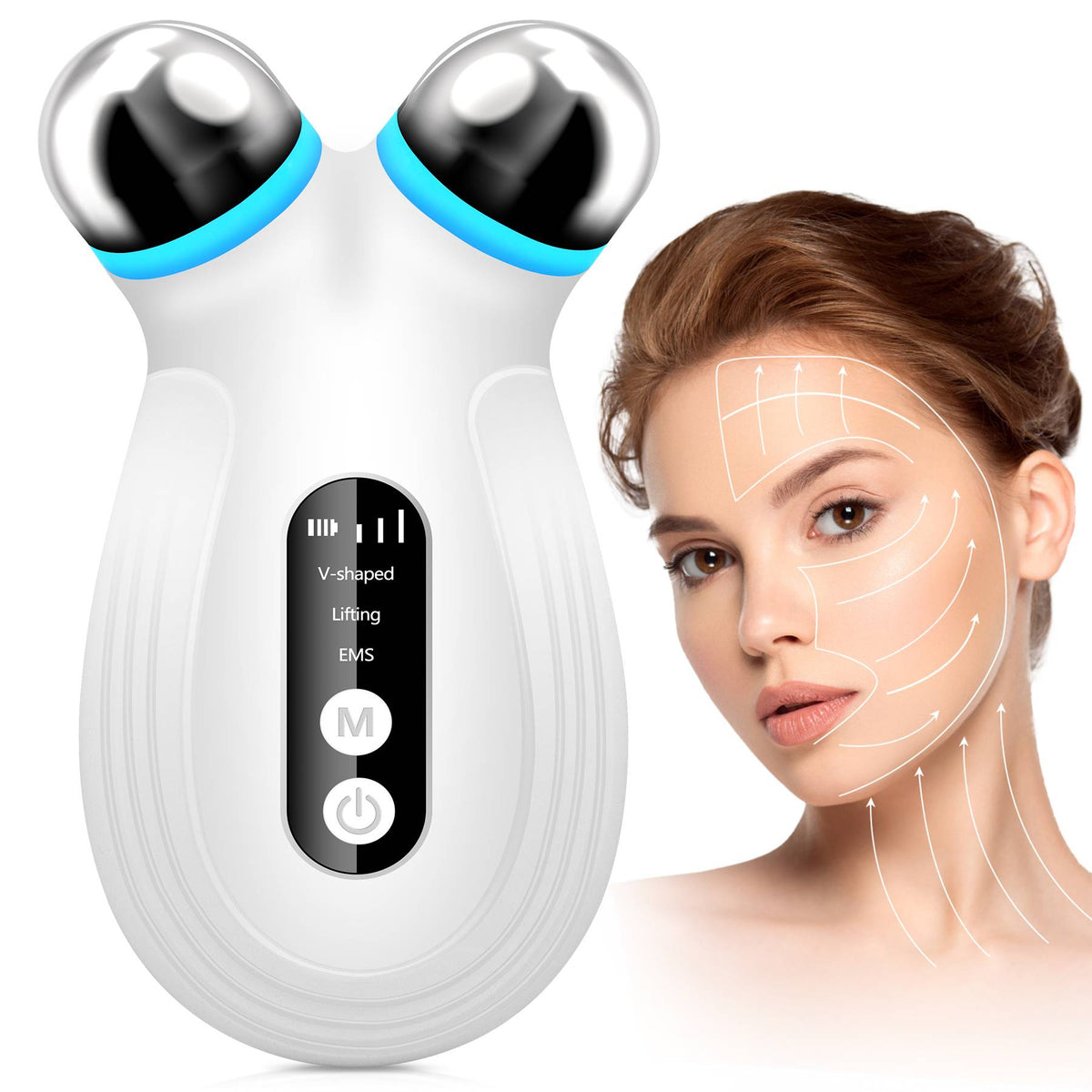 MicroLift EMS Facial Toning Device