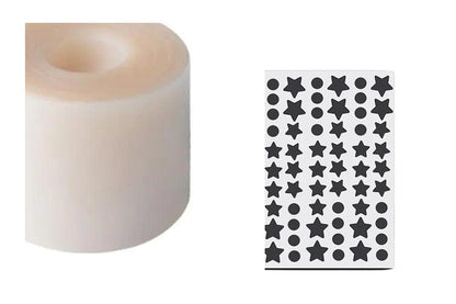 Blemish Duo Bundle - hydrocolloid tape roll and star acne patches