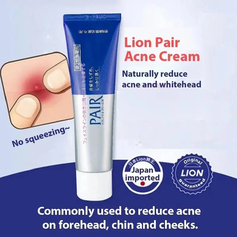 Lion Pair acne foam wash texture