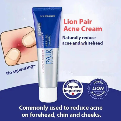 Lion Pair acne foam wash texture