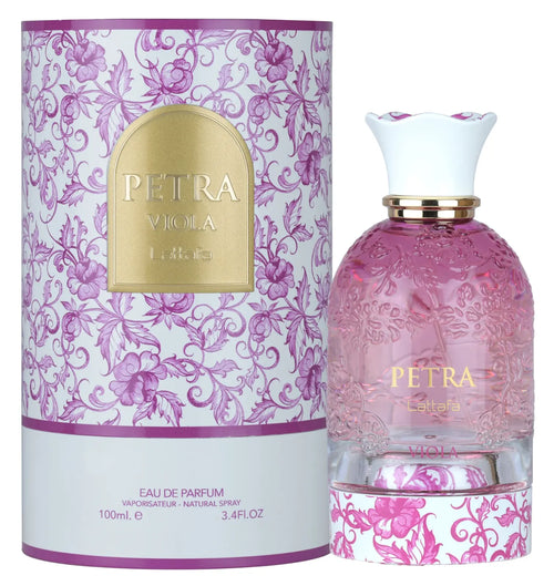 Lattafa Petra Viola Eau de Parfum 100ml bottle